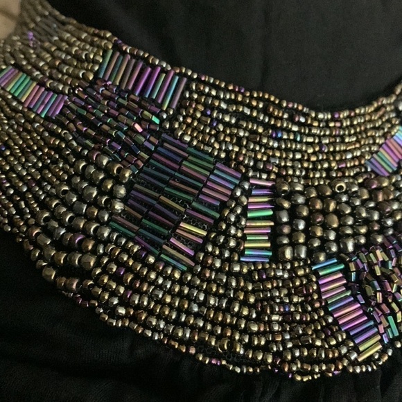 Simply Irresistible Sleeveless Tank Top bead embellished collar medium black - Picture 6 of 7